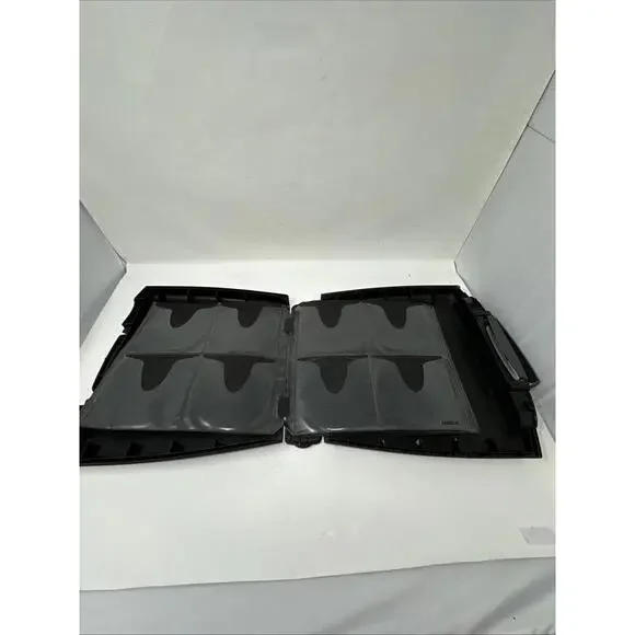 Laserline CD Disc Hard Shell Case Wallet 104 Sleeve Plastic Cover Logic - Picture 8 of 9